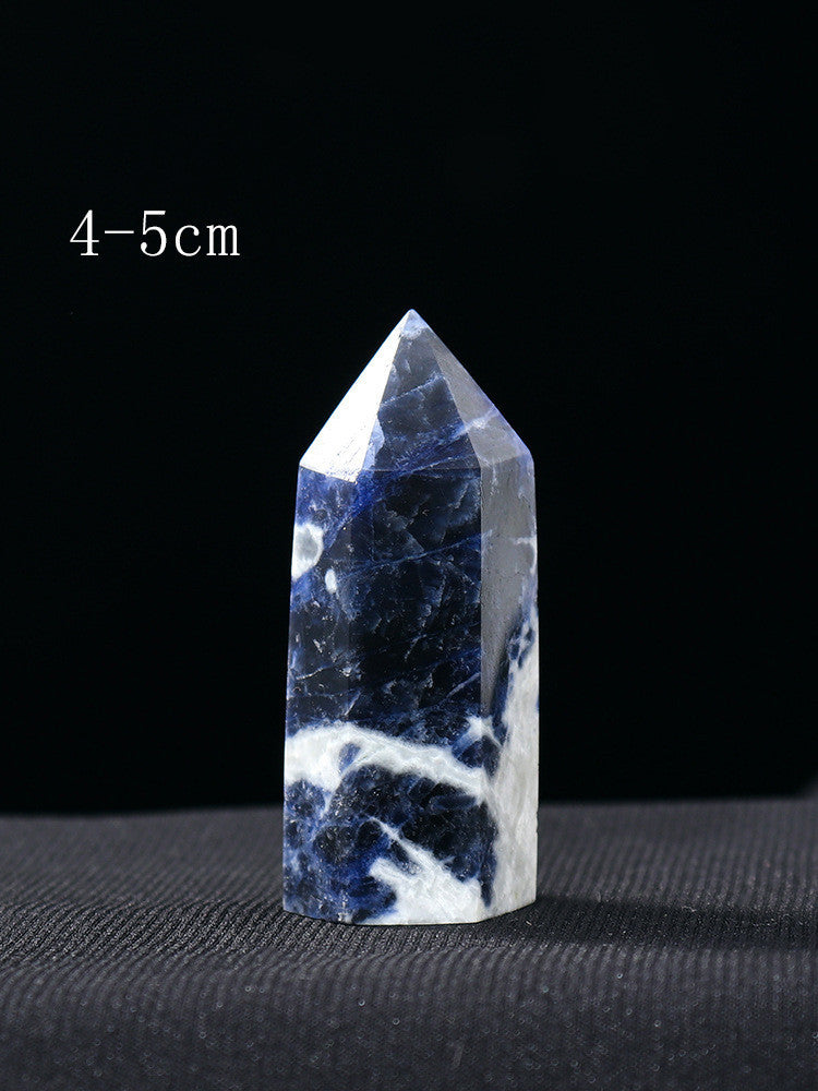Natural Crystal Pillar Hexagonal Raw Stone