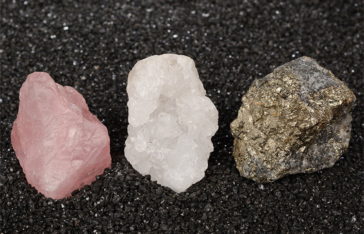 Natural Crystal Ore Mineral Gift Box Set