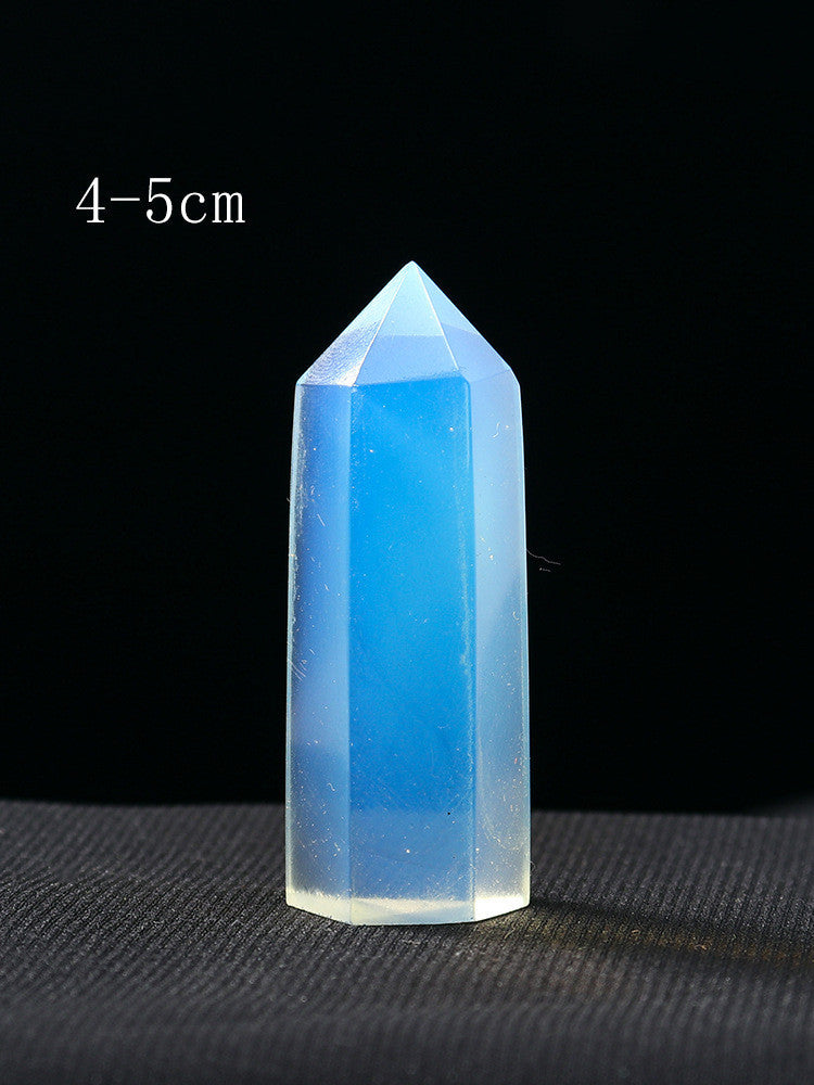 Natural Crystal Pillar Hexagonal Raw Stone