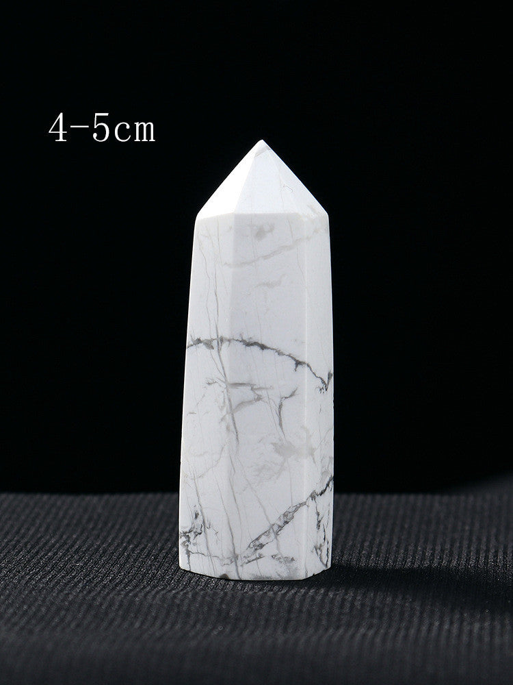 Natural Crystal Pillar Hexagonal Raw Stone