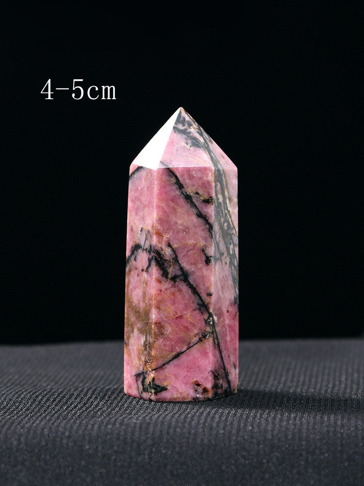 Natural Crystal Pillar Hexagonal Raw Stone