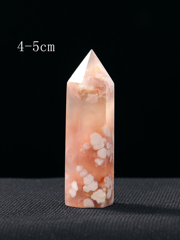 Natural Crystal Pillar Hexagonal Raw Stone