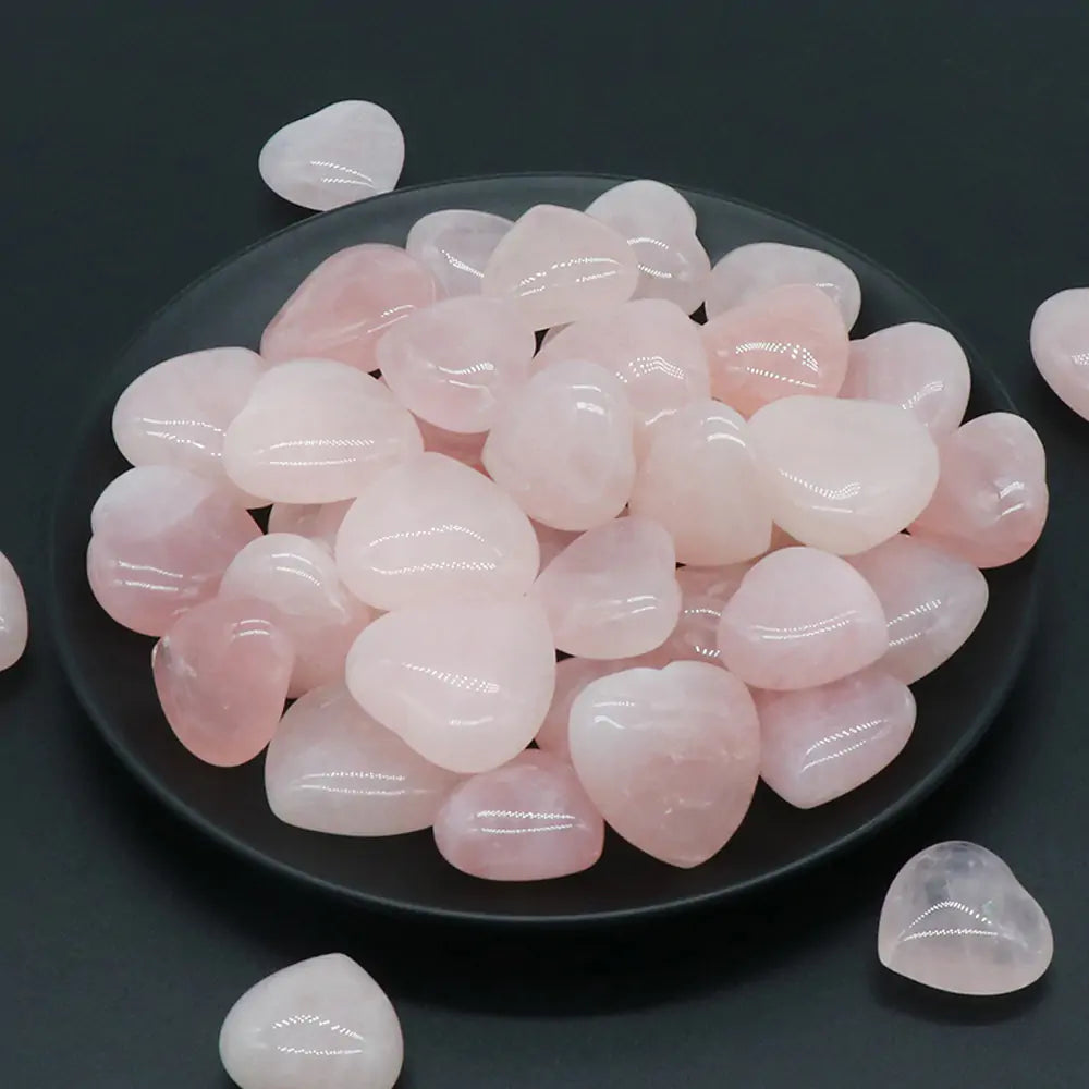 Natural Semi-precious Rose Quartz Stones