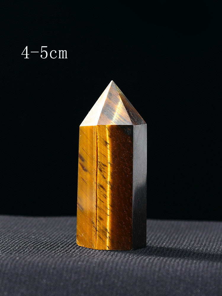 Natural Crystal Pillar Hexagonal Raw Stone