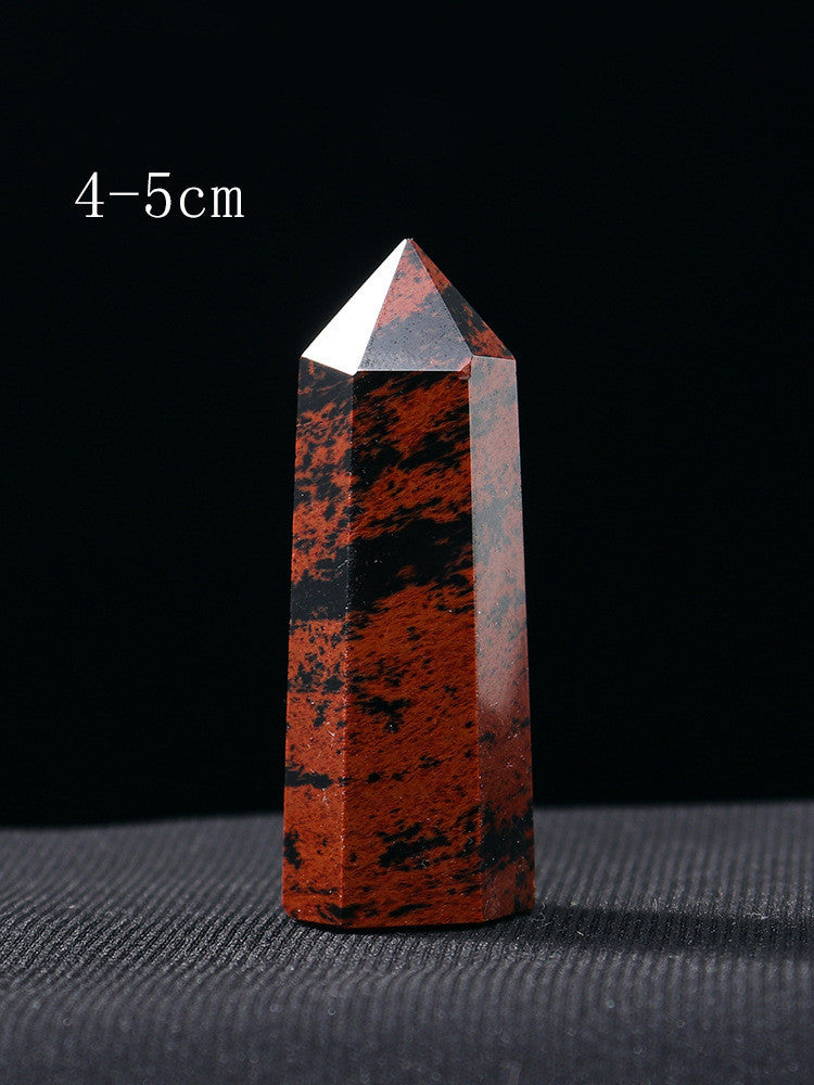 Natural Crystal Pillar Hexagonal Raw Stone