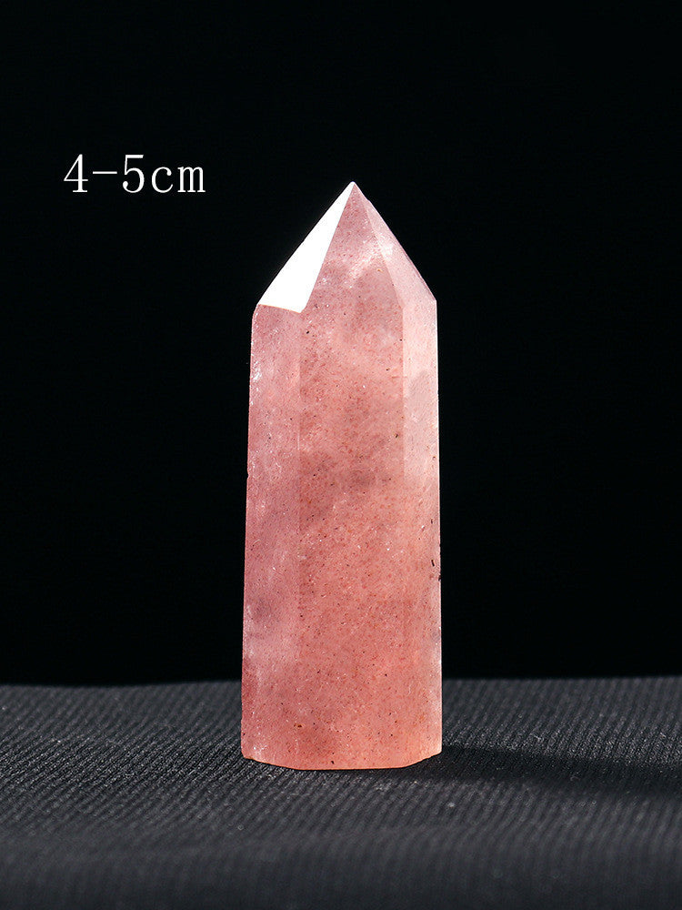 Natural Crystal Pillar Hexagonal Raw Stone