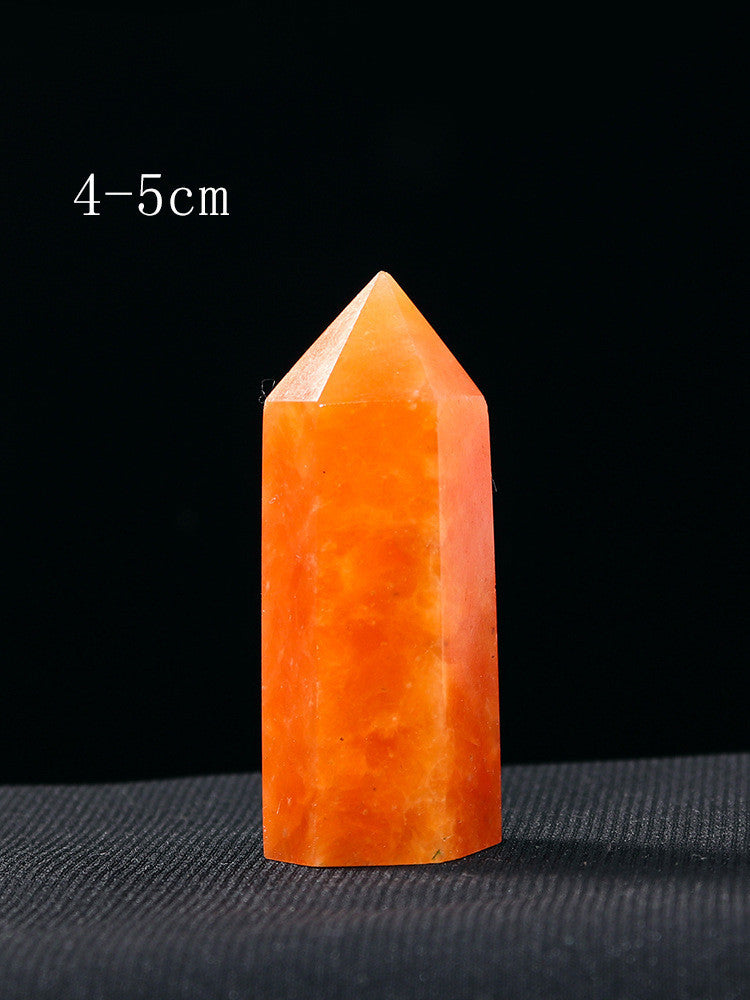 Natural Crystal Pillar Hexagonal Raw Stone