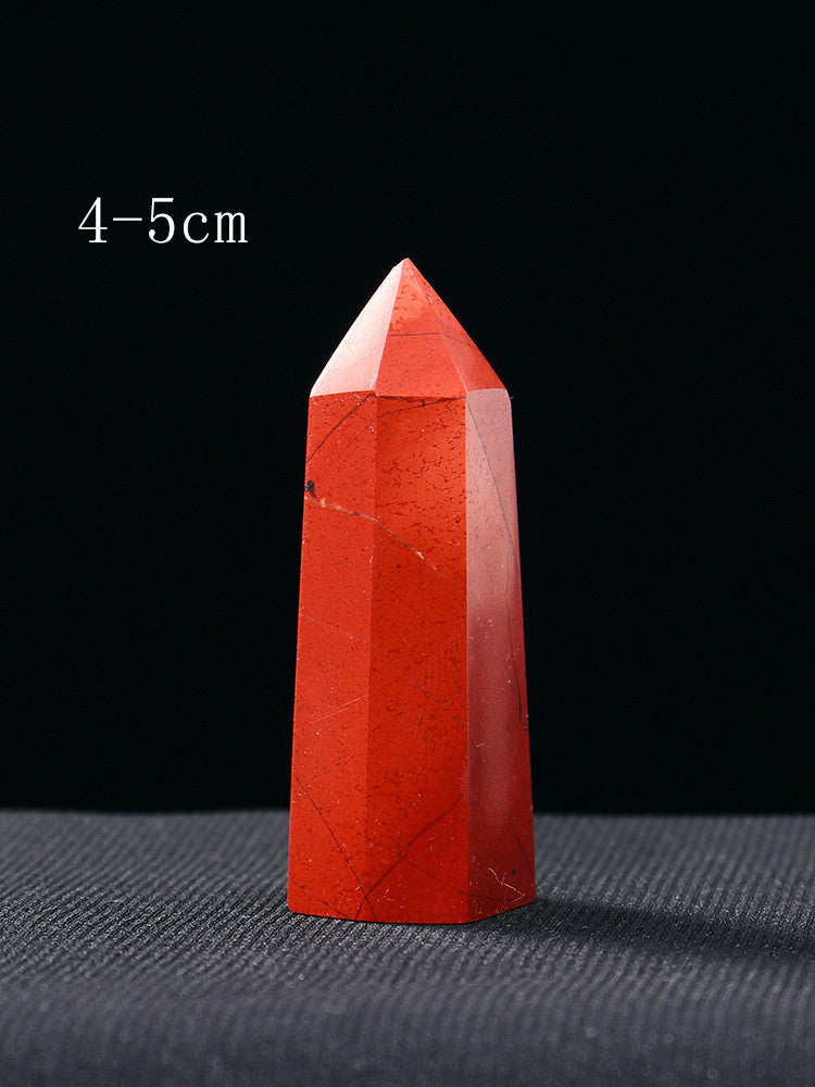 Natural Crystal Pillar Hexagonal Raw Stone
