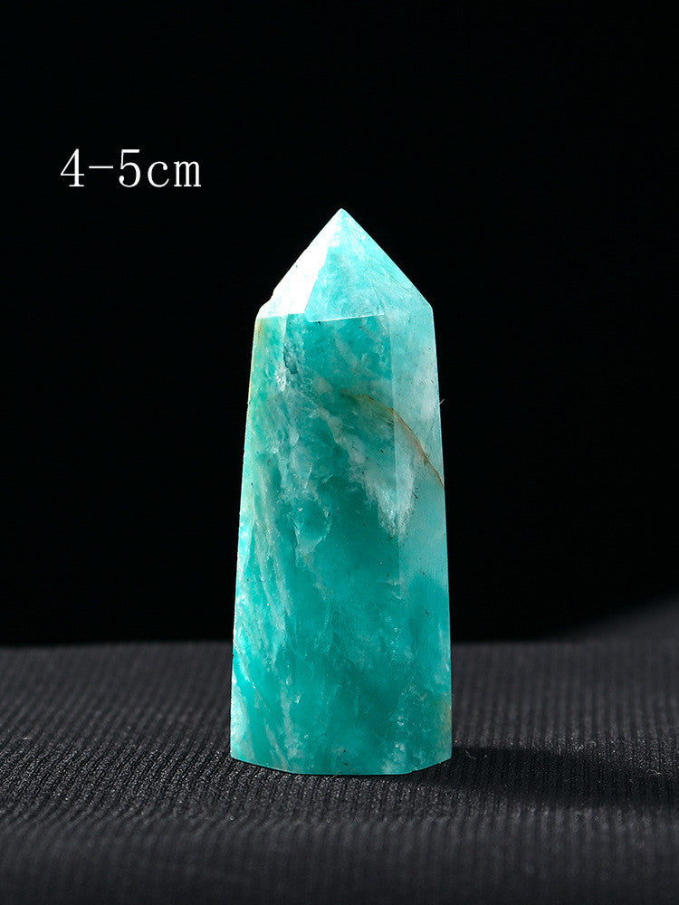 Natural Crystal Pillar Hexagonal Raw Stone