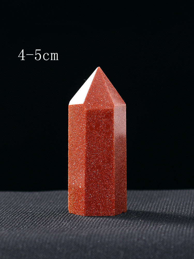 Natural Crystal Pillar Hexagonal Raw Stone