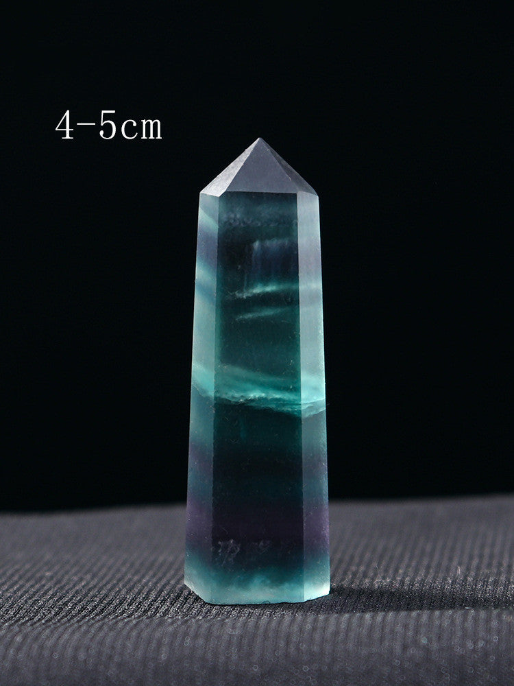 Natural Crystal Pillar Hexagonal Raw Stone
