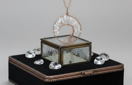 Chakra Balance Tree Pendant Necklace