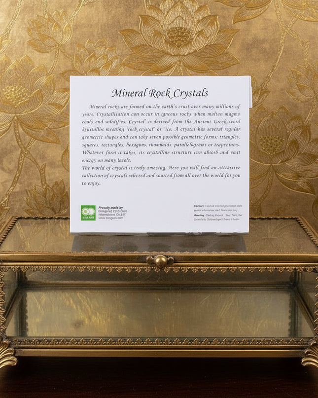 Natural Crystal Ore Mineral Gift Box Set