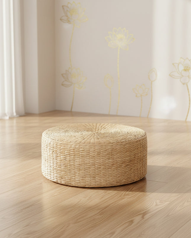 Buckwheat Meditation Floor Cushion - Ergonomic Zafu for Yoga & Mindfulness Practice