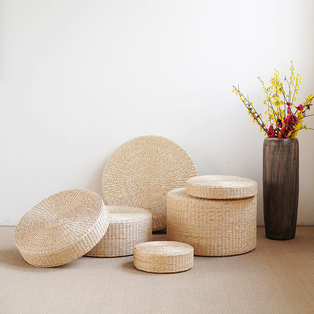 Buckwheat Meditation Floor Cushion - Ergonomic Zafu for Yoga & Mindfulness Practice