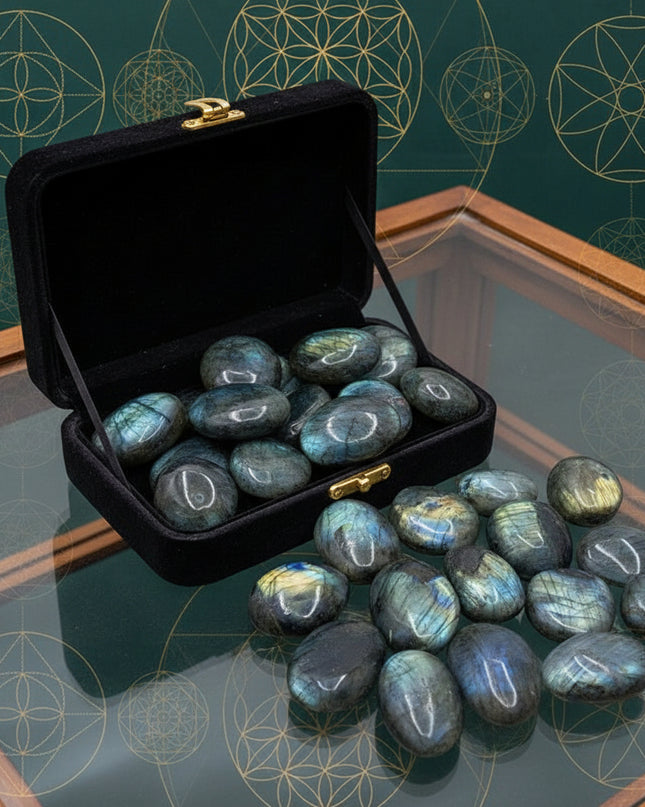 Raw Moonstone Crystal Stones - Natural Rough Specimens for Meditation & Energy Work