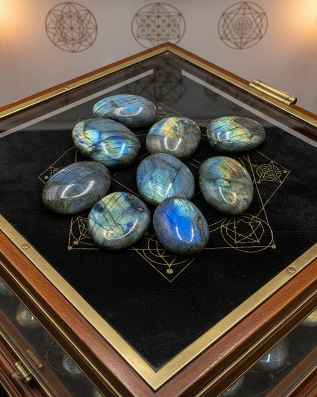 Raw Moonstone Crystal Stones - Natural Rough Specimens for Meditation & Energy Work