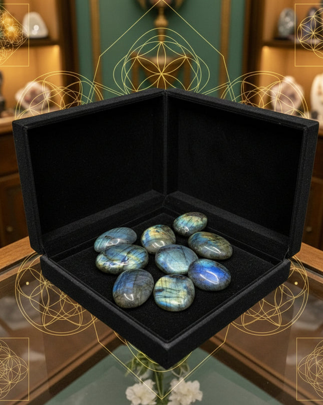 Raw Moonstone Crystal Stones - Natural Rough Specimens for Meditation & Energy Work