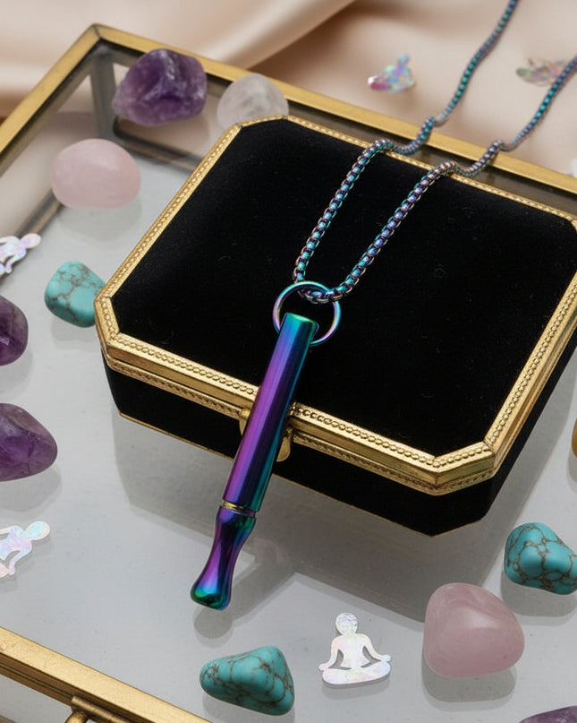 Mindful Breathing Necklace - Anxiety Relief & Meditation Tool