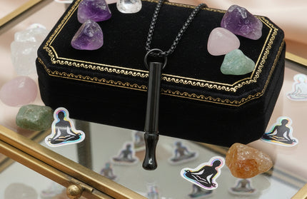 Mindful Breathing Necklace - Anxiety Relief & Meditation Tool