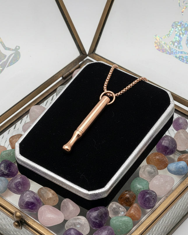 Mindful Breathing Necklace - Anxiety Relief & Meditation Tool