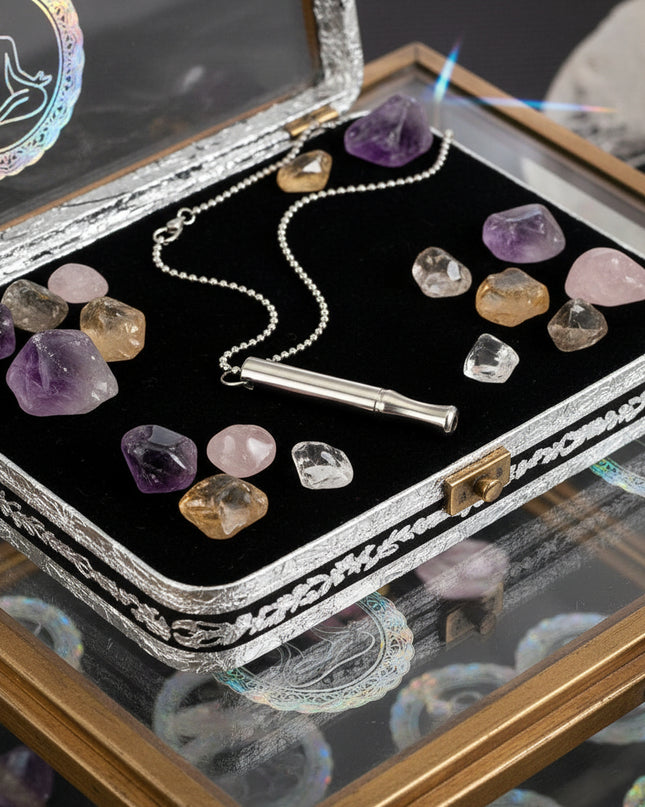 Mindful Breathing Necklace - Anxiety Relief & Meditation Tool