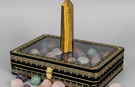 Natural Crystal Hexagonal Energy Column - Choose Your Stone & Size