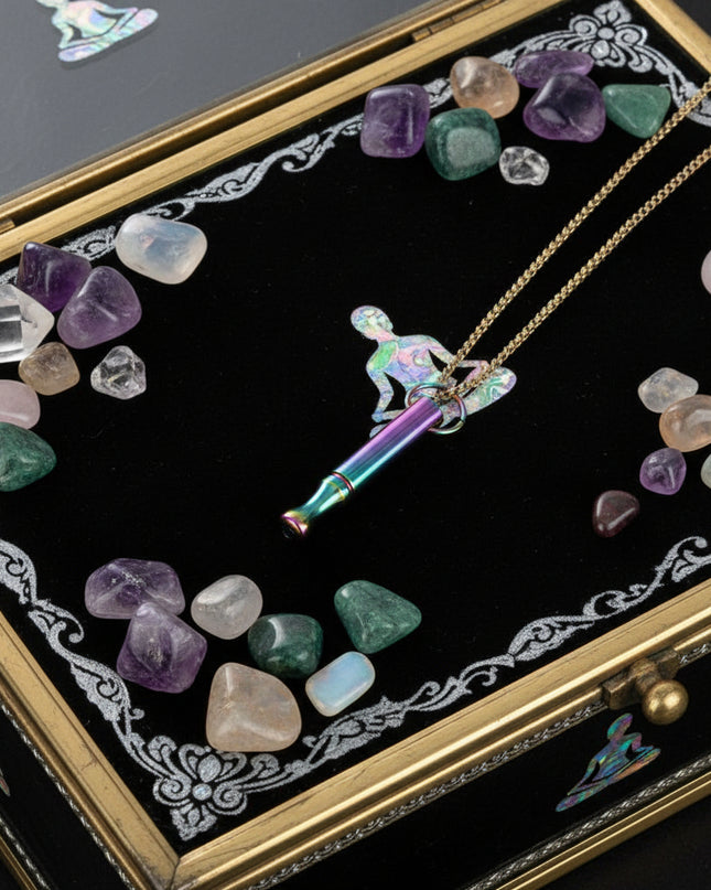 Mindful Breathing Necklace - Anxiety Relief & Meditation Tool