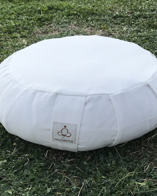 Cotton Meditation Cushion - Breathable Yoga Zafu for Comfortable Practice