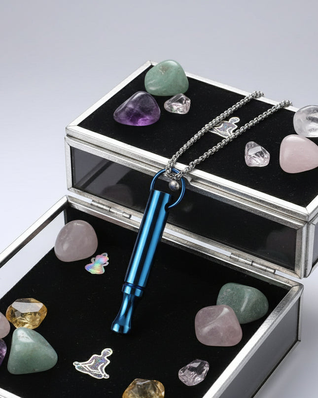 Mindful Breathing Necklace - Anxiety Relief & Meditation Tool