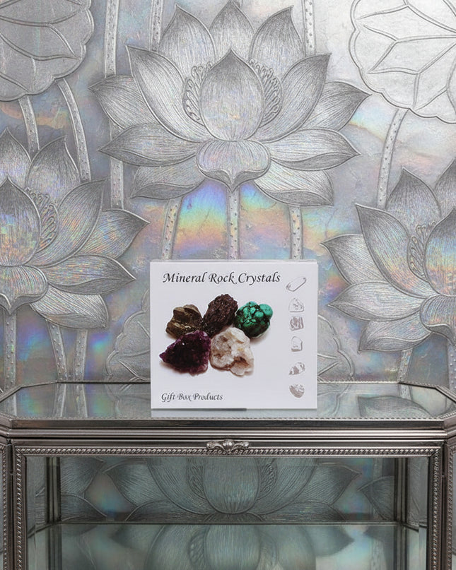 Natural Crystal Ore Mineral Gift Box Set