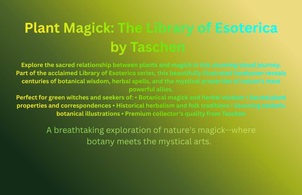 Plant Magick. the Library of Esoterica - Hardcover