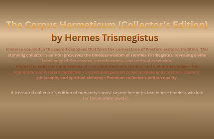 The Corpus Hermeticum (Collector's Edition) (Laminated Hardback with Jacket) - Hardcover