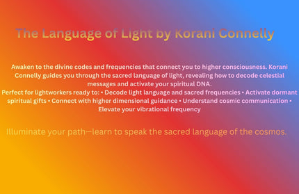 The Language of Light - Paperback