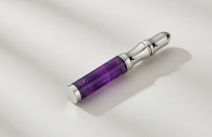 Crystal Breathing Tool - Anxiety Relief & Meditation Necklace