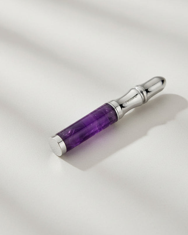 Crystal Breathing Tool - Anxiety Relief & Meditation Necklace