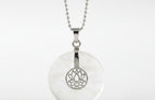 White Crystal Chain / Pure Natural / New