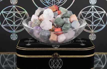 Seven Chakra Crystal Set - Raw Crystals Bulk 1 LB