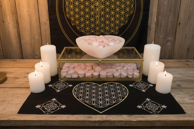 Natural Semi-precious Rose Quartz Stones