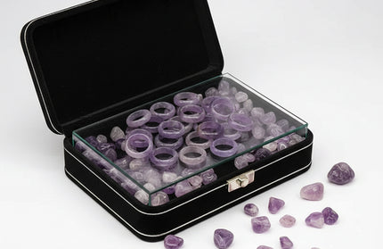 Elegant Crystal Agate Essence Ring