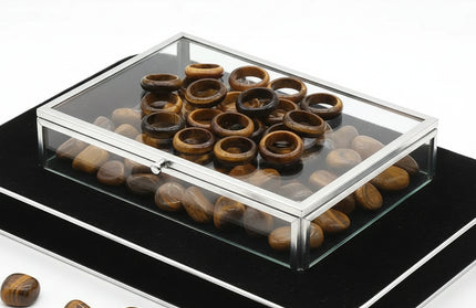 Elegant Crystal Agate Essence Ring