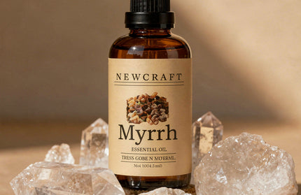 Pure Myrrh Essential Oil – 100% Natural Aromatherapy Oil (1 fl oz)