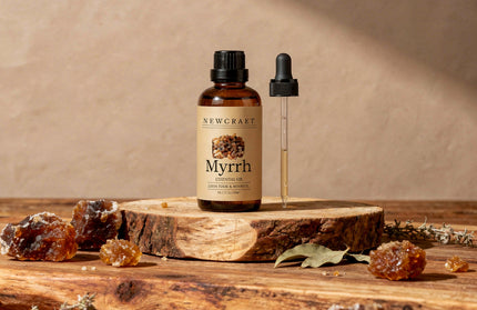 Pure Myrrh Essential Oil – 100% Natural Aromatherapy Oil (1 fl oz)
