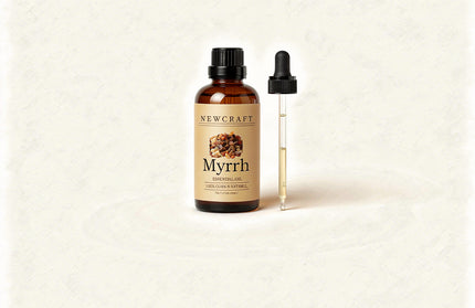 Pure Myrrh Essential Oil – 100% Natural Aromatherapy Oil (1 fl oz)