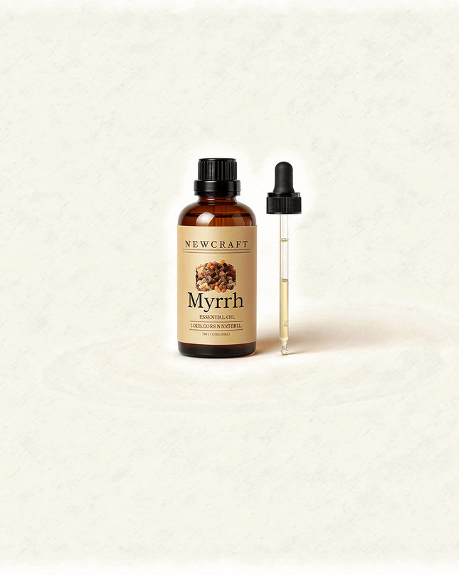 Pure Myrrh Essential Oil – 100% Natural Aromatherapy Oil (1 fl oz)