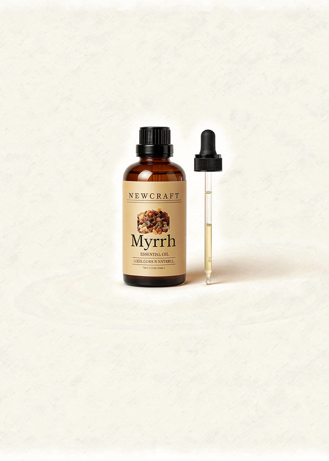 Pure Myrrh Essential Oil – 100% Natural Aromatherapy Oil (1 fl oz)