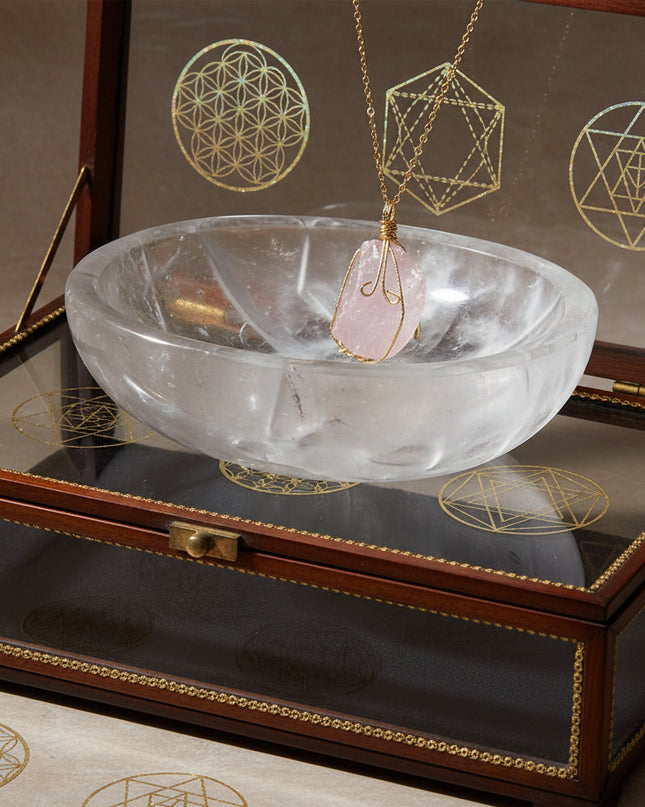 Natural Gemstone Necklace: Chakra Stone Pendant Energy Healing Crystal