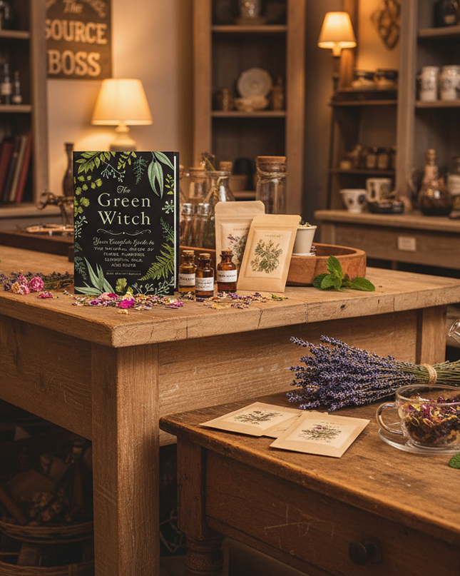 The Green Witch: Your Complete Guide to the Natural Magic of Herbs, Flowers, Essential Oils, and More - Hardcover