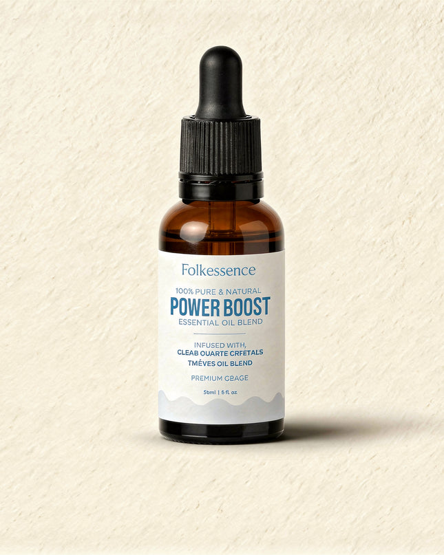 Thieves Essential Oil – 100% Pure Aromatherapy Blend with Clear Quartz Crystal (1 fl oz)