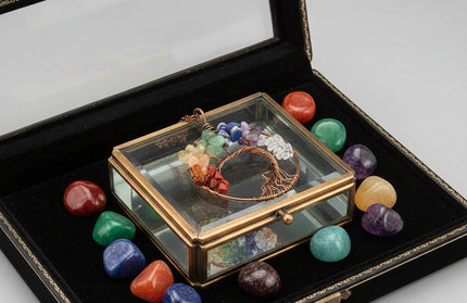 Chakra Balance Tree Pendant Necklace